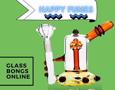 Glass Bongs Online | Happy Fumes