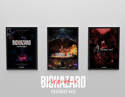 Biohazard / Resident Evil Creative Poster Fan