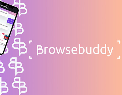 Brand identity for BROWSEBUDDY