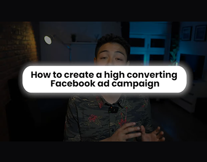 How to create a high converting Facebook AD - INTRO