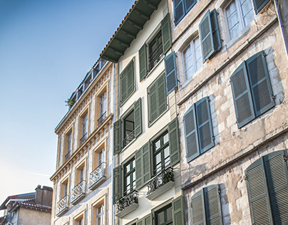 Rénovation d'un immeuble à Bayonne