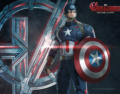 Movies poster design | captain america | merval cinema