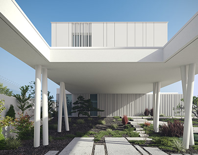 Risco White House | visualization | inspired by photo