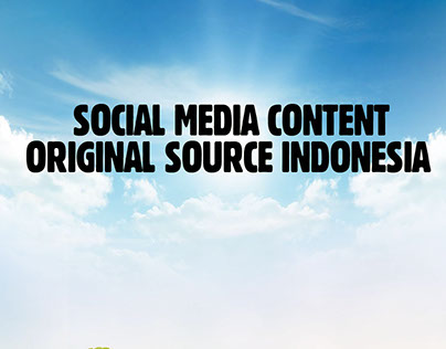 Social Media Content Original Source Indonesia
