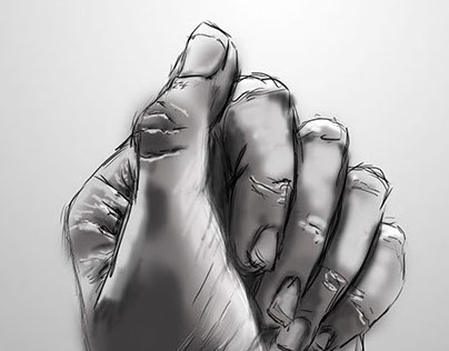 Hand in Photoshop