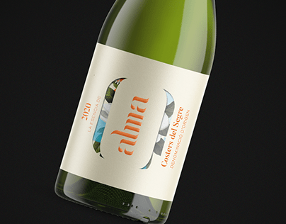 Alma & Victoria Wine Label Design