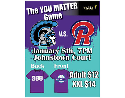 The You Matter Game flyer