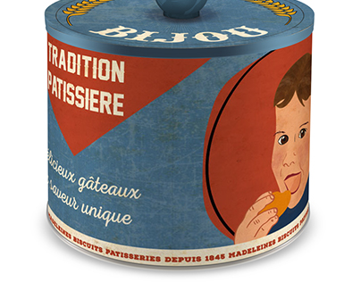 Packaging design for Madeleines Bijou.