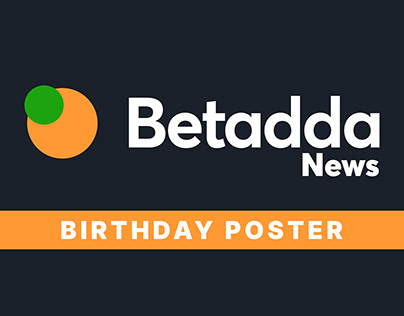 Betadda News Birthday Poster