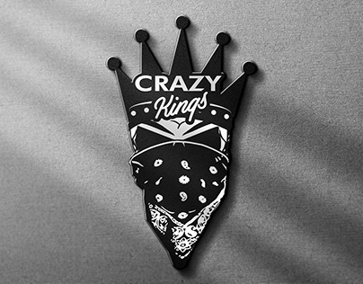 Diseño de logo CRAZY KINGS - Marca chilena