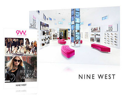Nine West Flagship Store Interactive Digital Signage