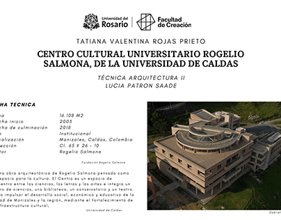 Centro cultural Universitario Rogelio Salmona, caldas