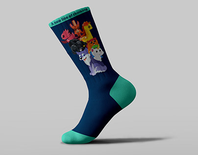 Tangent Solution Sock Design