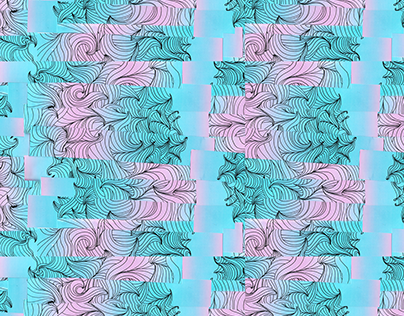 Pattern Design: cut & paste psychedelics (self-led)