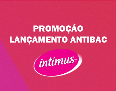 Promoção Lançamento Intimus Antibac