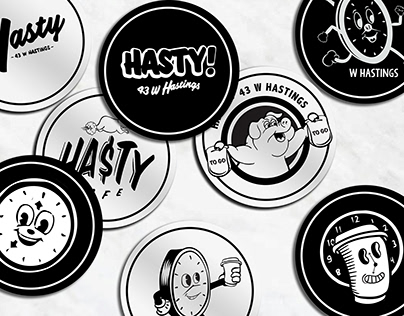 Hasty | Branding, Logo Identity