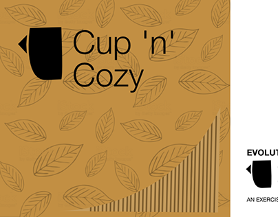 Cup'n'Cozy - packaging design for ceramic cups