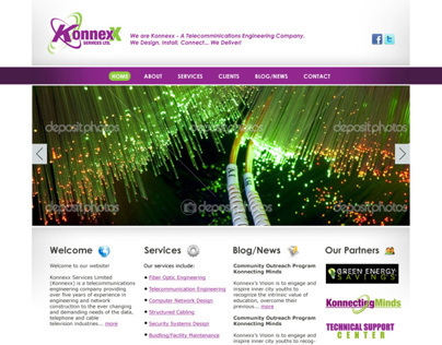 Konnexx Services Website