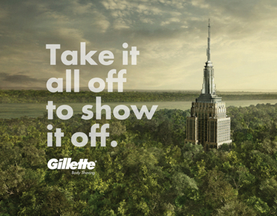 Gillette Body Shaving Campaign