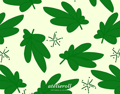 natural leaves/ pattern design
