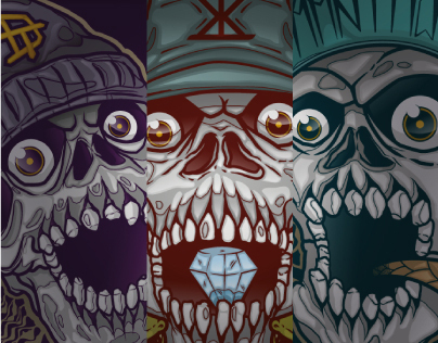 Three skulls @2013