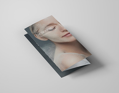 O2 SkinPro brochure design