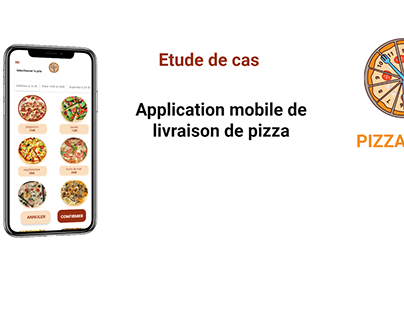 Application mobile pour livraison de pizza