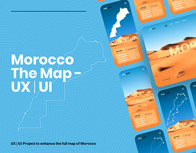 Morocco The map - UX | UI