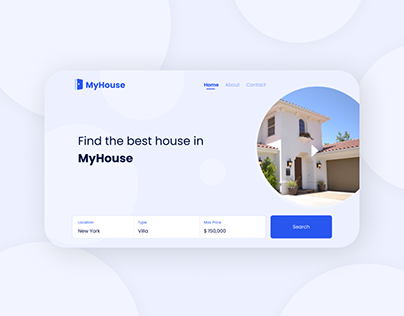 MyHouse - Landing Page
