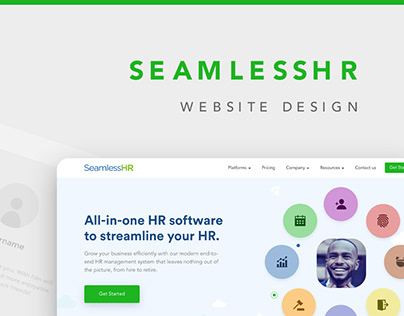 SeamlessHR Website Design
