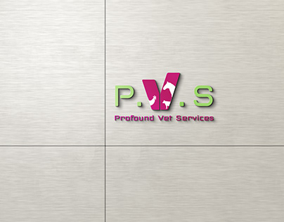 P.V.S logo design