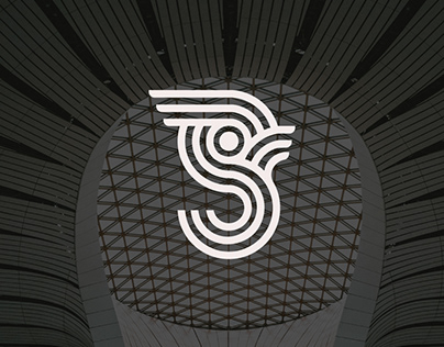 Letter S Rooster Logo