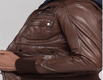 Mateo Brown Leather Jacket