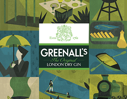 Greenalls Gin Poster