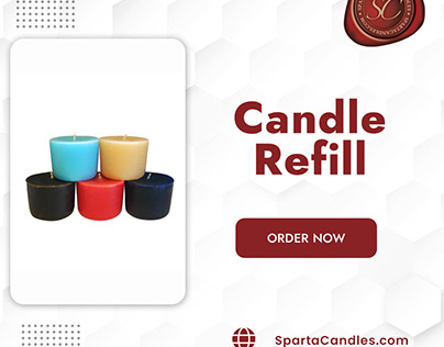 12oz candle refill