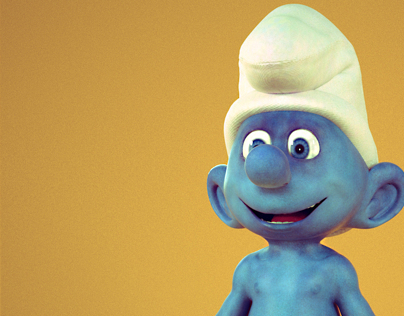 The Smurfs " Clumsy "
