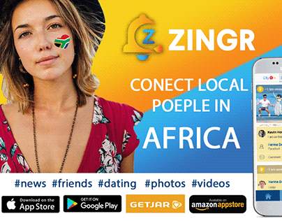 Dating African - local app ZINGR