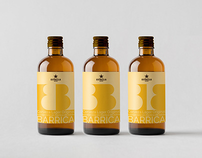 Barrica – Estrella Damm Beer Label Packaging