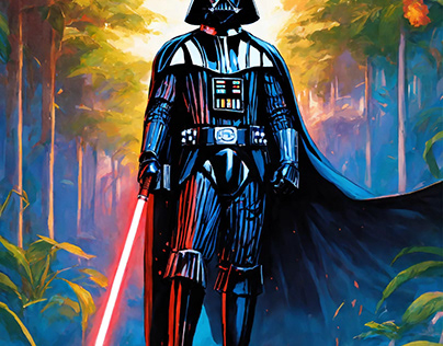 Darth Vader red light sword