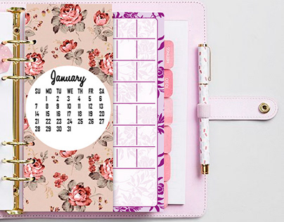 Printable Mini Desk calendar ♥ Office planner ♥