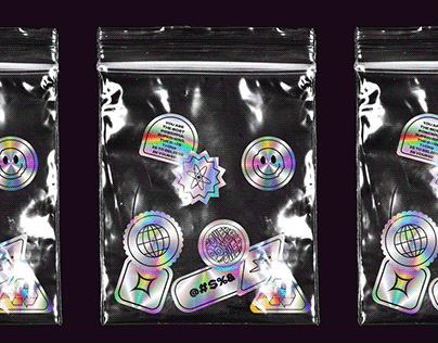 HOLOGRAPHIC STICKERS/ STICKERPACK