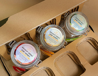 Bee Shop Honey Packaging | Rebranding
