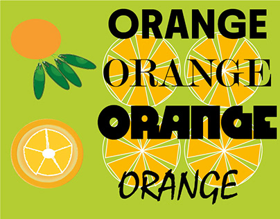 illustration orange