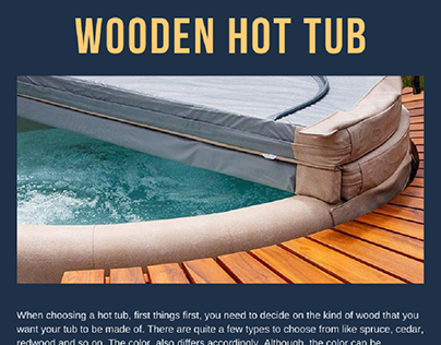 Tips for selecting a wooden hot tub
