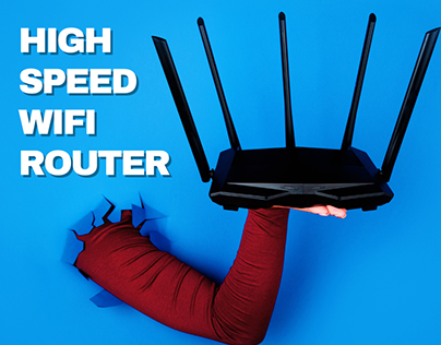 Wifi Router Tech Promotion Animated Social Media