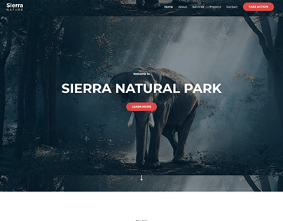 sierra nature landing page