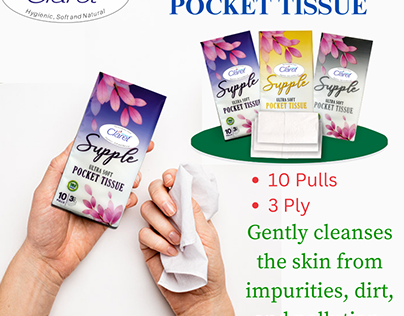 Claret Pocket Tissue