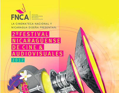 Diseño 2do Festival Nicaraguense de Cine &Audiovisuales