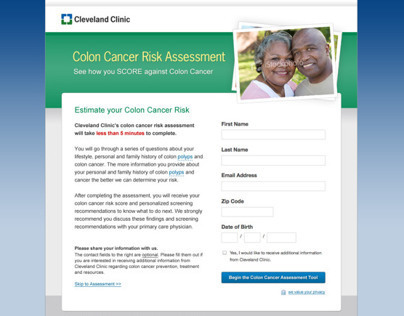 Cleveland Clinic Colon Cancer Risk Assessment