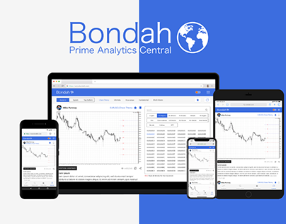 Concept UI/UX analytical portal Bondah